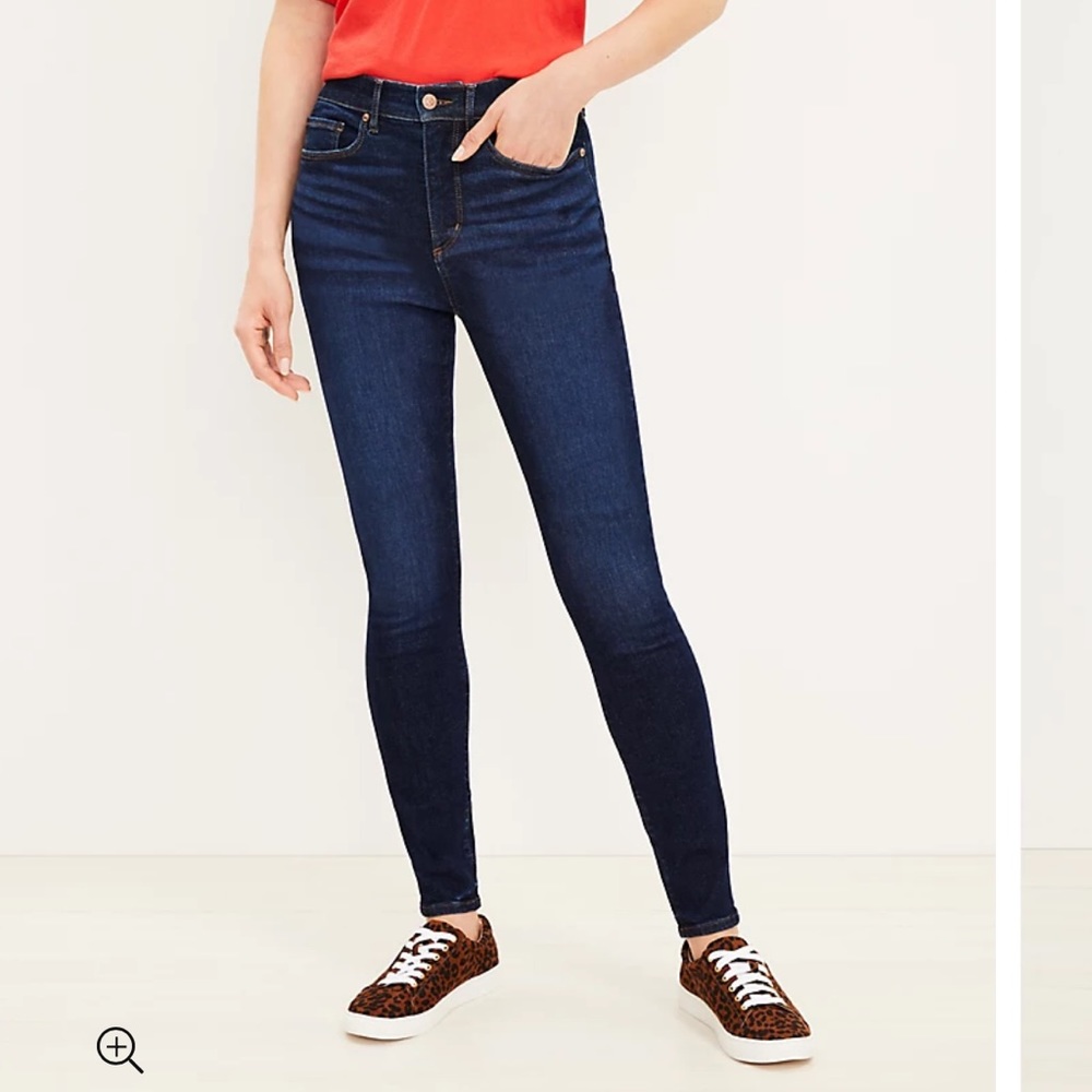 LOFT High Waist Sculpt Jeggings